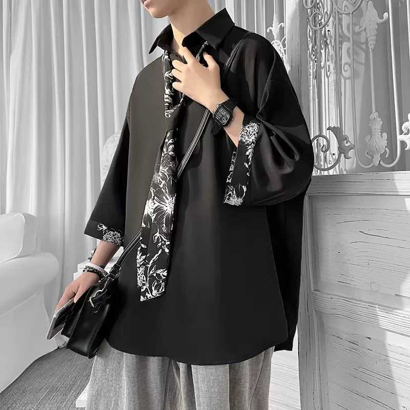 HIGH END DESIGN HALF SLEEVE SHIRT MNW2097