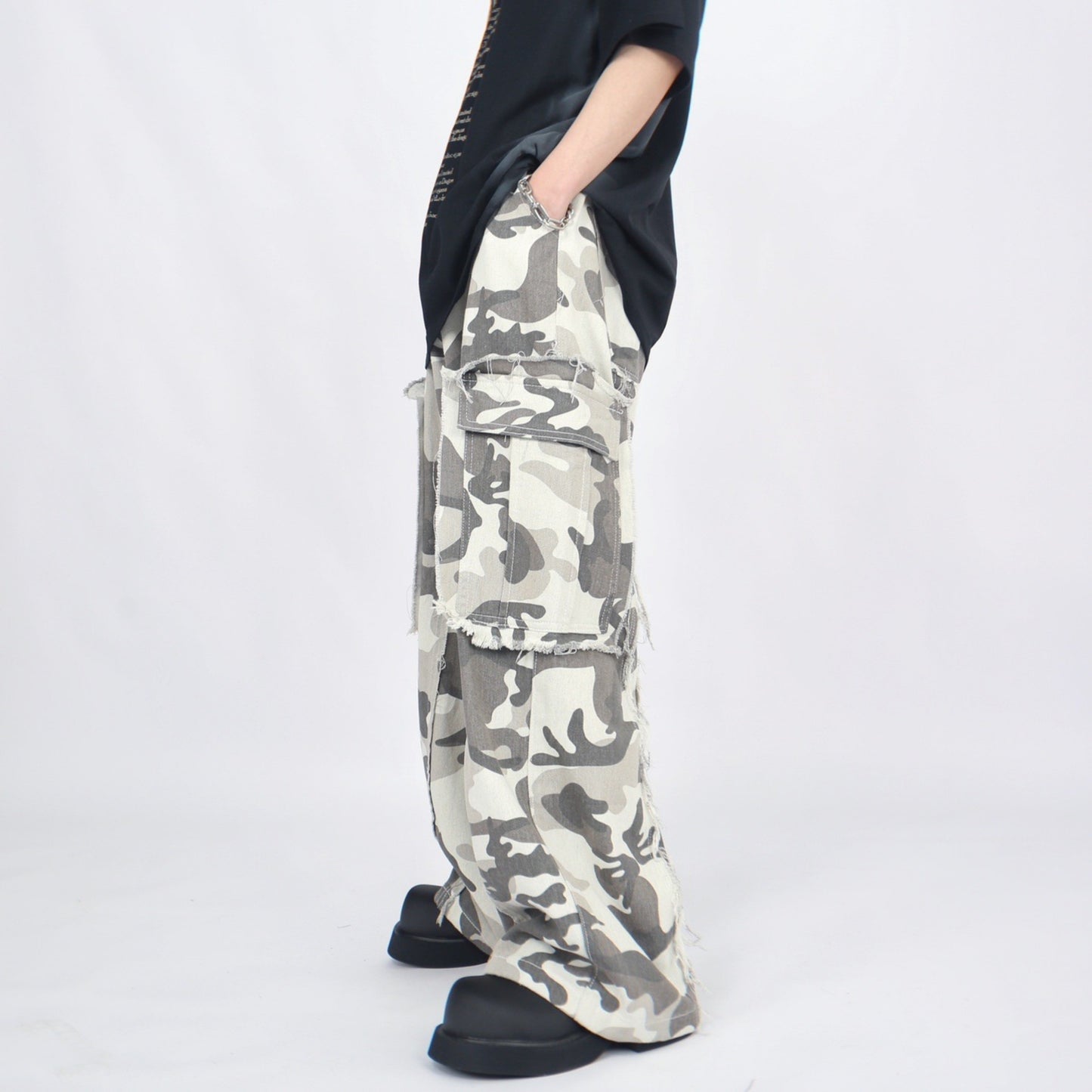 CAMOUFLAGE WORK PANTS MNW1769