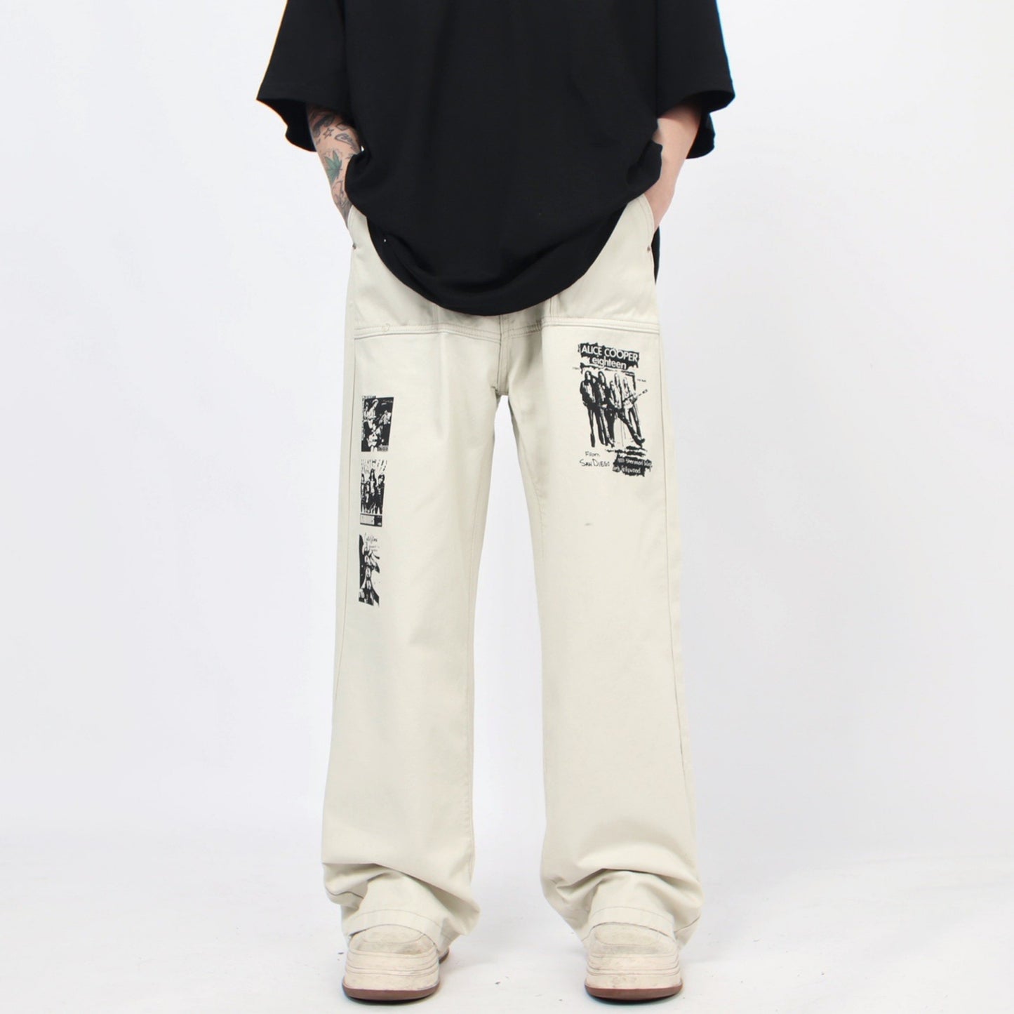 ROCK PAINTING PANTS MNW1648