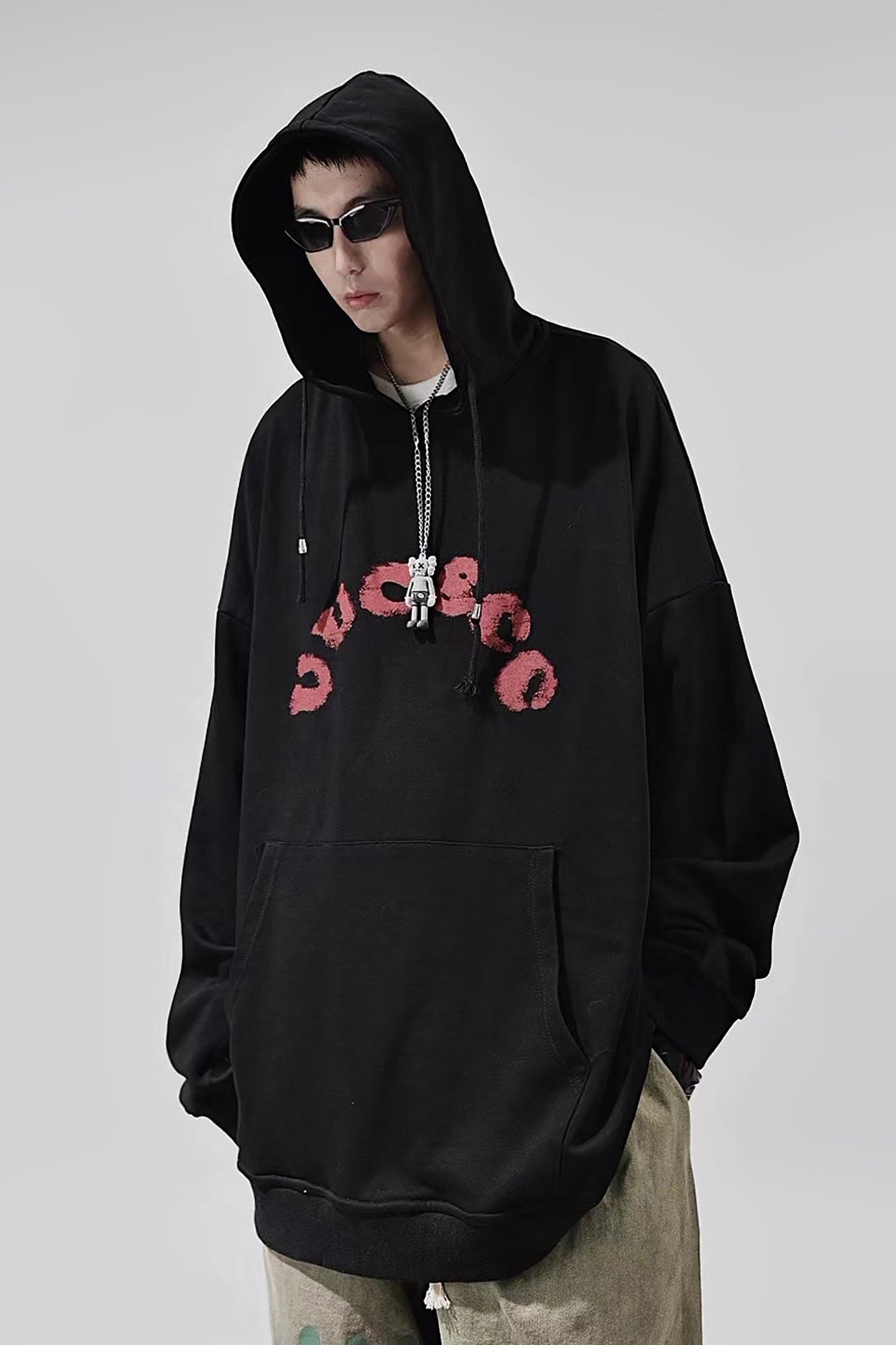 SCRIBBLE HOODIE MNW1669