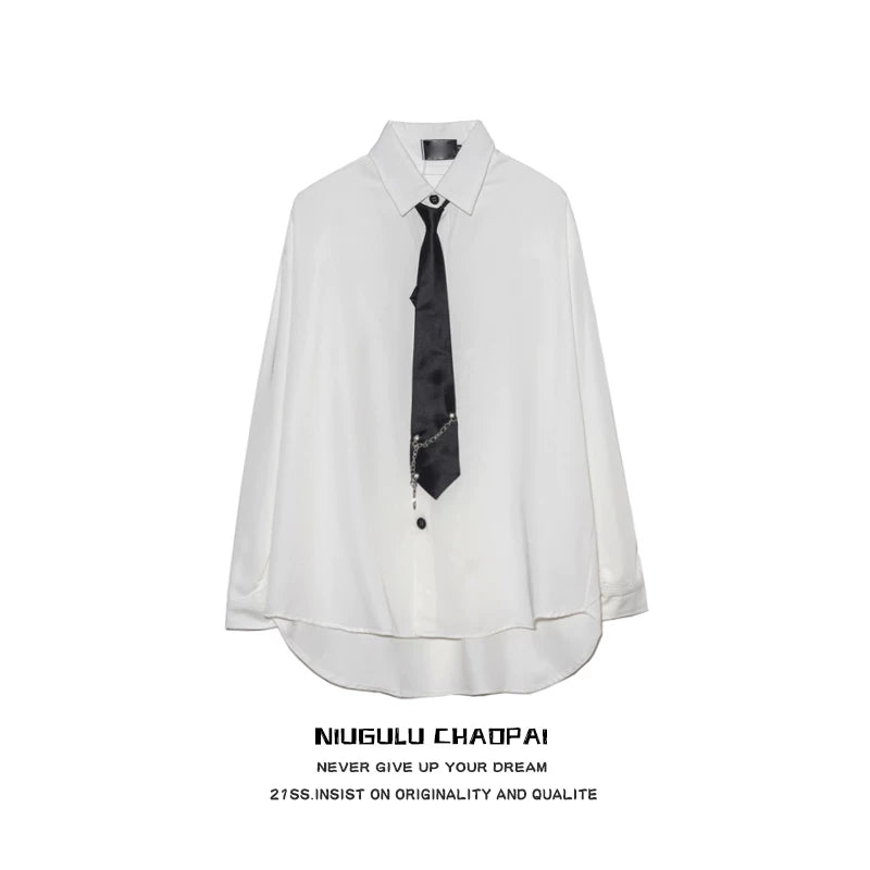 CROSSCHAIN TIE SET SHIRT MNW2098