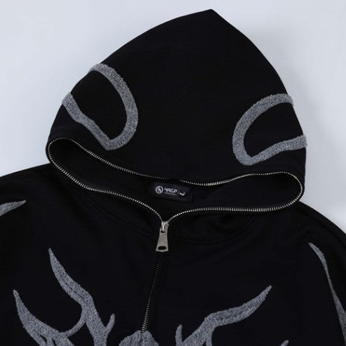 SPIDER FULL ZIP HOODIE MNW1262