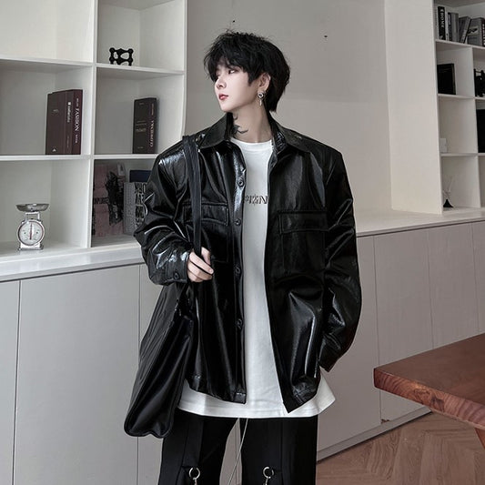 PU SHIRT BLOUSON MNW1050