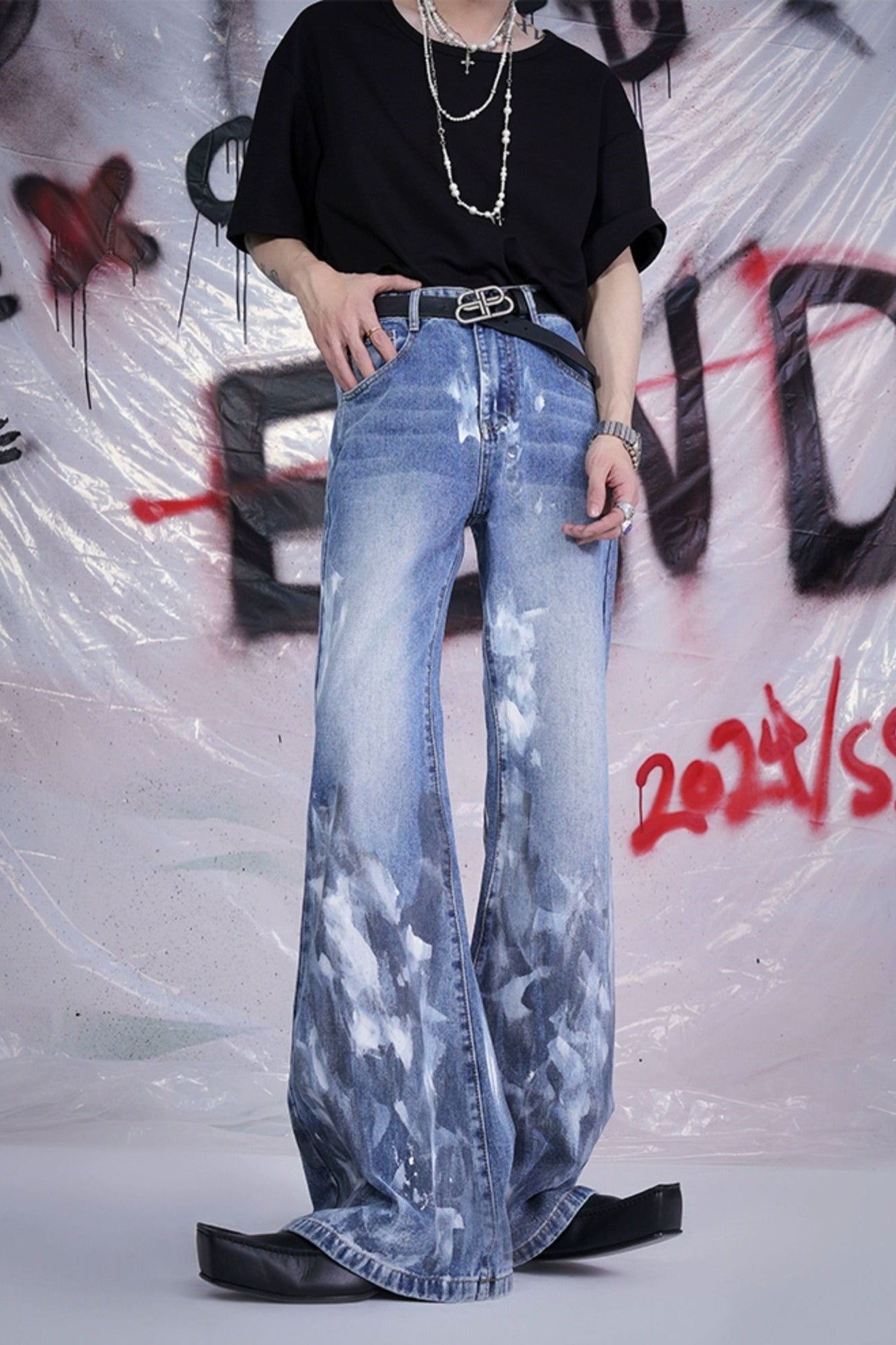 PAINT STAIN DENIM MNW1679