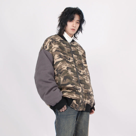 CAMOUFLAGE SWITCHING BLOUSON MNW1438