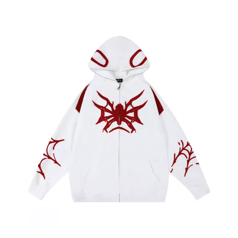 SPIDER FULL ZIP HOODIE MNW1262