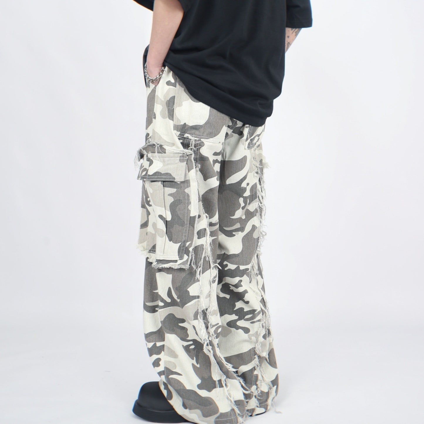 CAMOUFLAGE WORK PANTS MNW1769