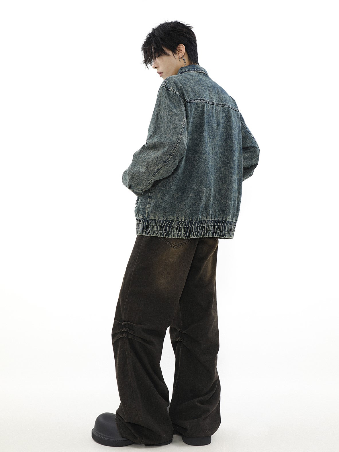 DENIM ZIP BLOUSON MNW1231