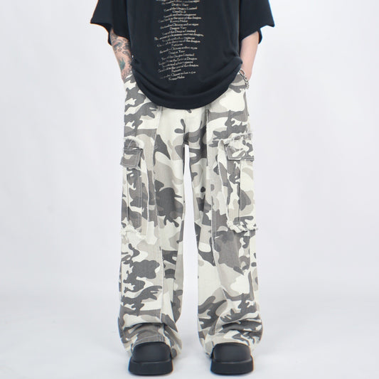 CAMOUFLAGE WORK PANTS MNW1769