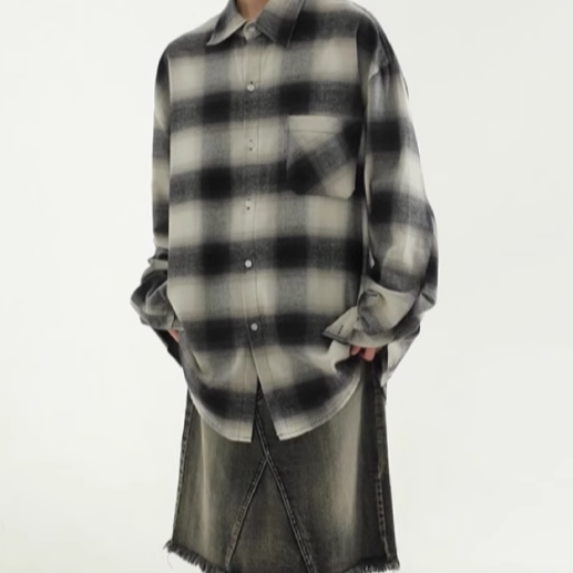 FADEOUT CHECK SHIRT MNW2019