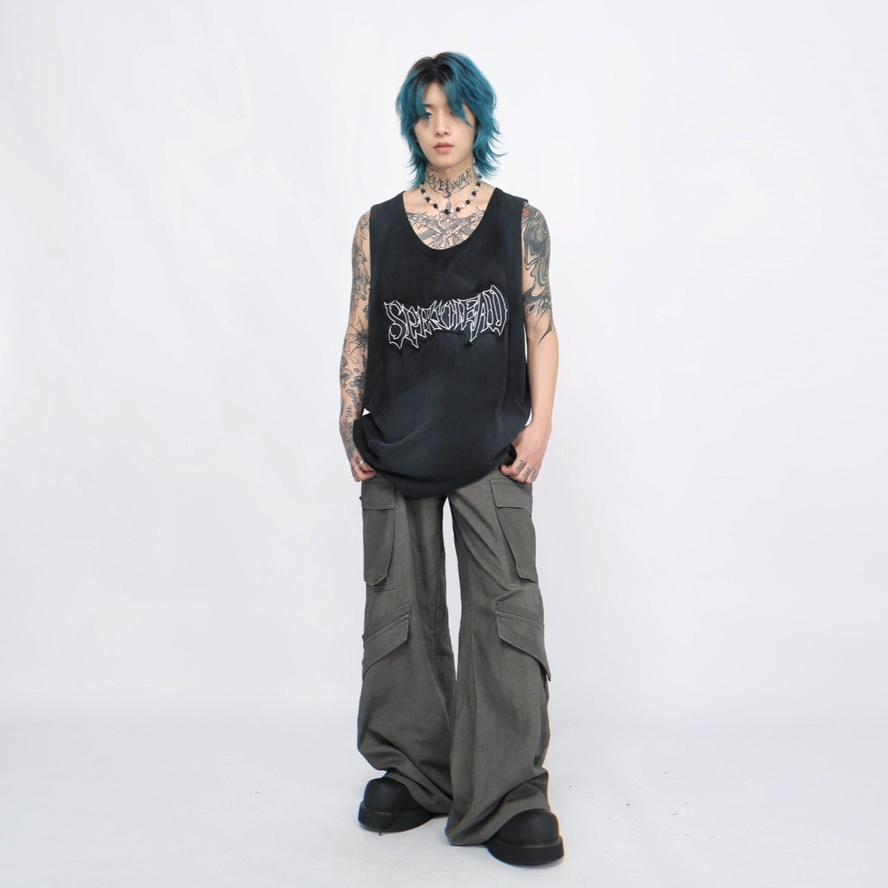 WASTELAND DIRT SLEEVELESS SHIRT MNW1794