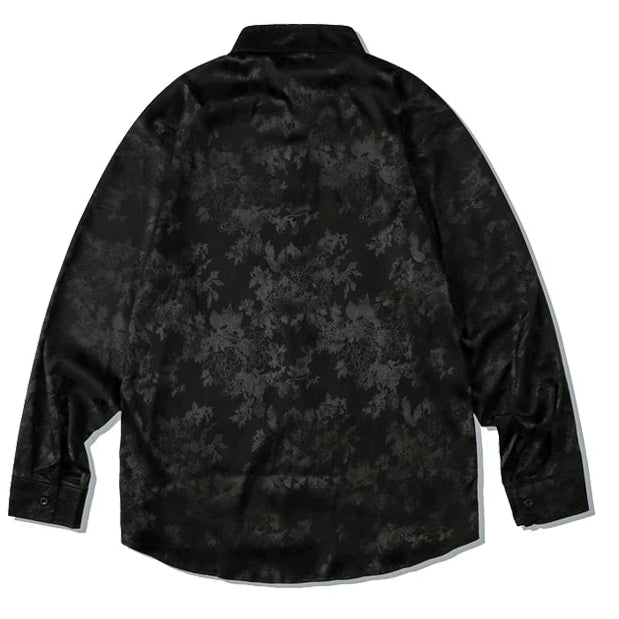 DARK JACQUARD LONG SLEEVE SHIRT MNW2105