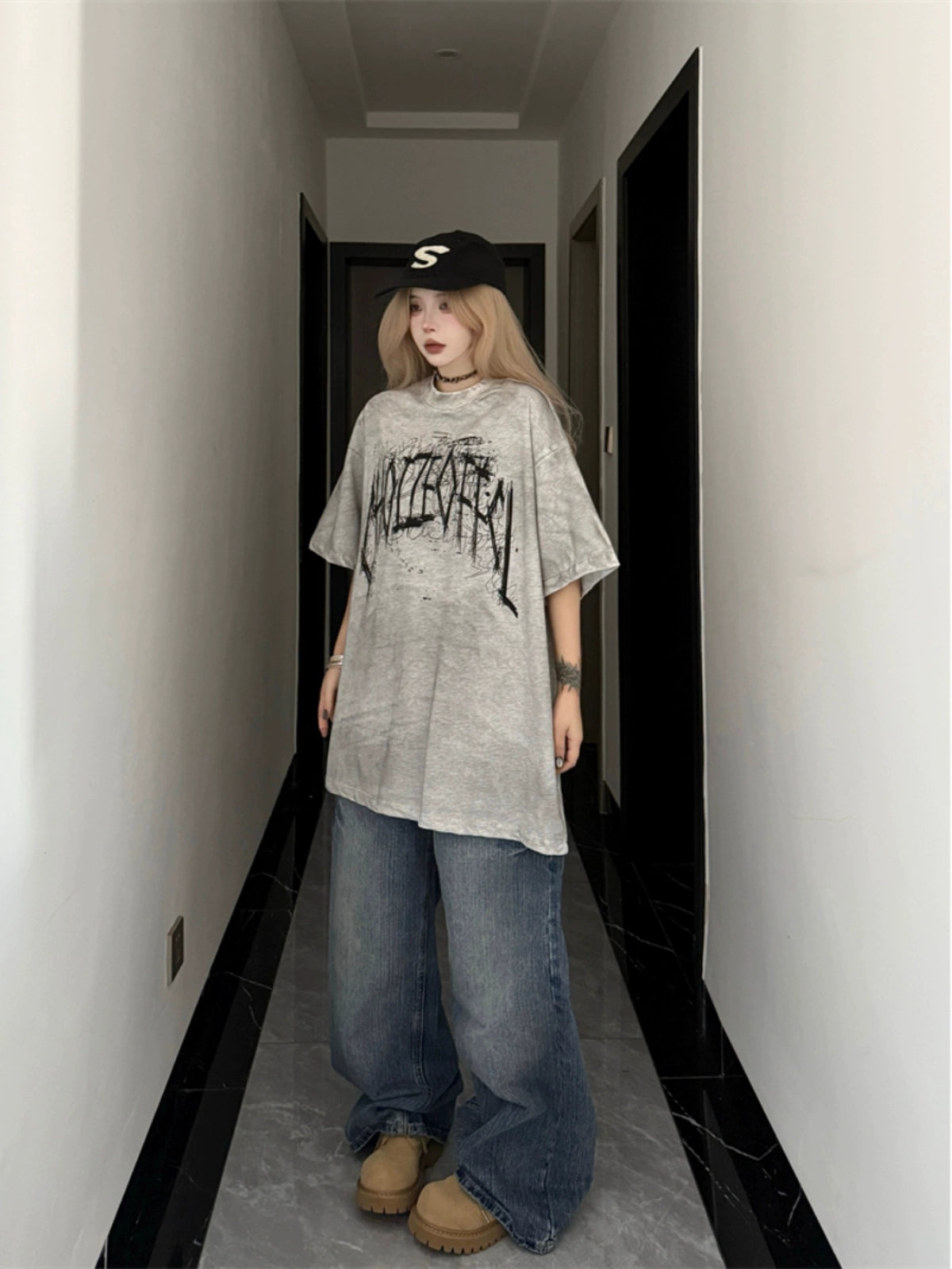 HANDSCRAWL LOGO TEE MNW2090