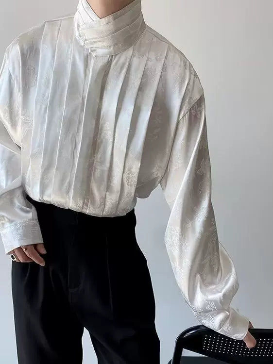 LINE BLOWN HIGHNECK SHIRT MNW2103