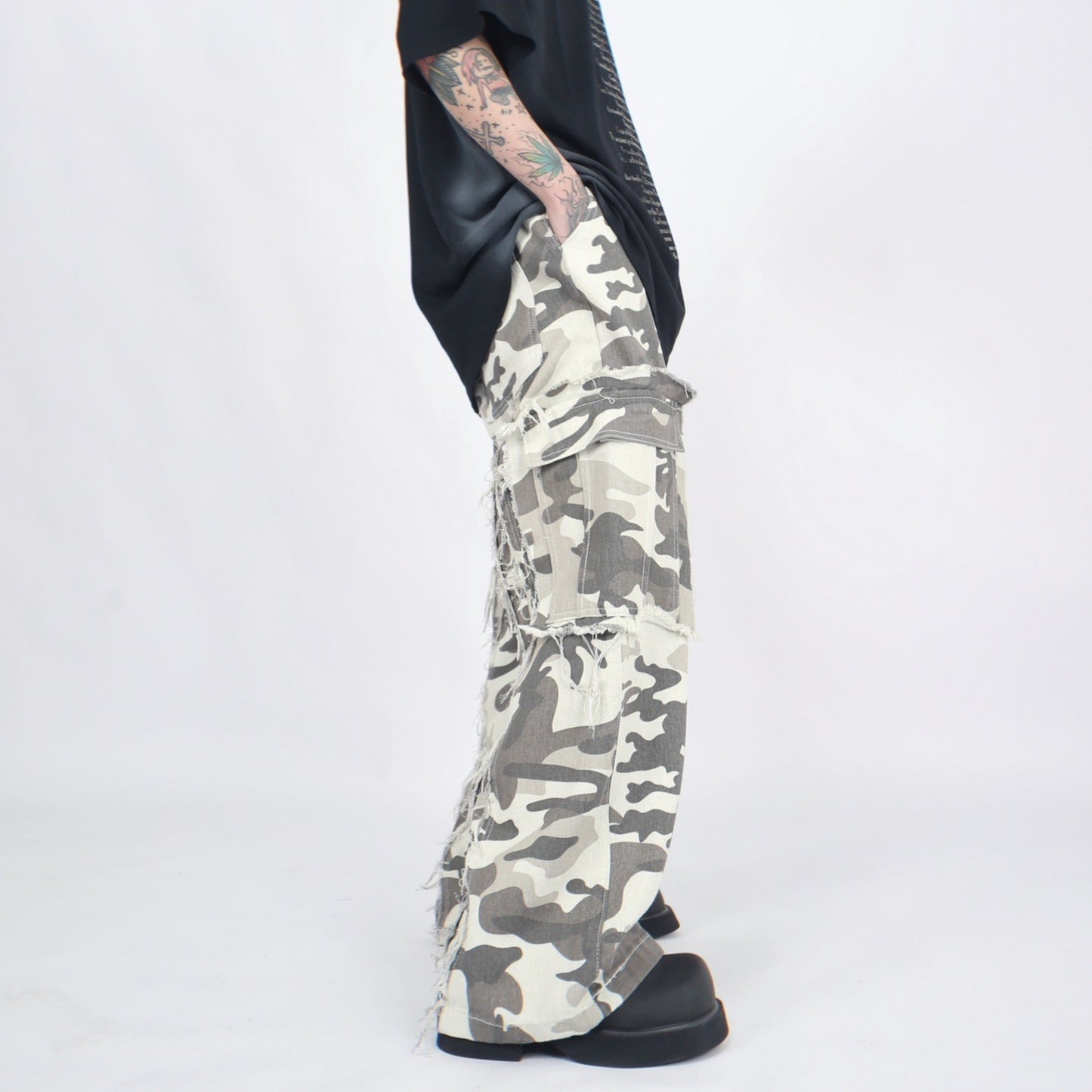 CAMOUFLAGE WORK PANTS MNW1769