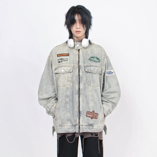 PATCH DENIM BLOUSON MNW1189