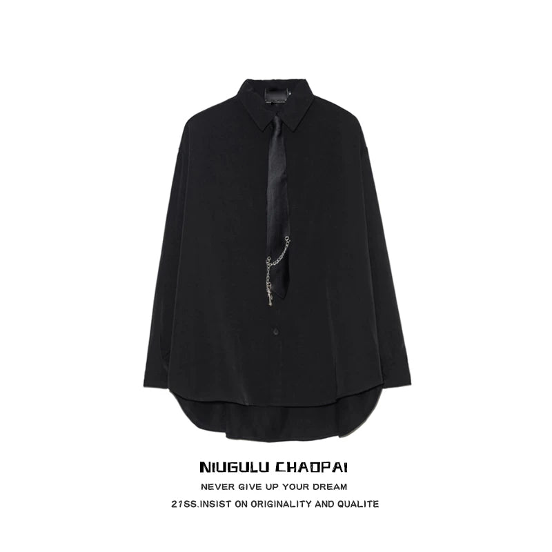 CROSSCHAIN TIE SET SHIRT MNW2098