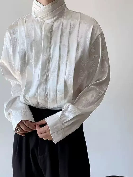LINE BLOWN HIGHNECK SHIRT MNW2103