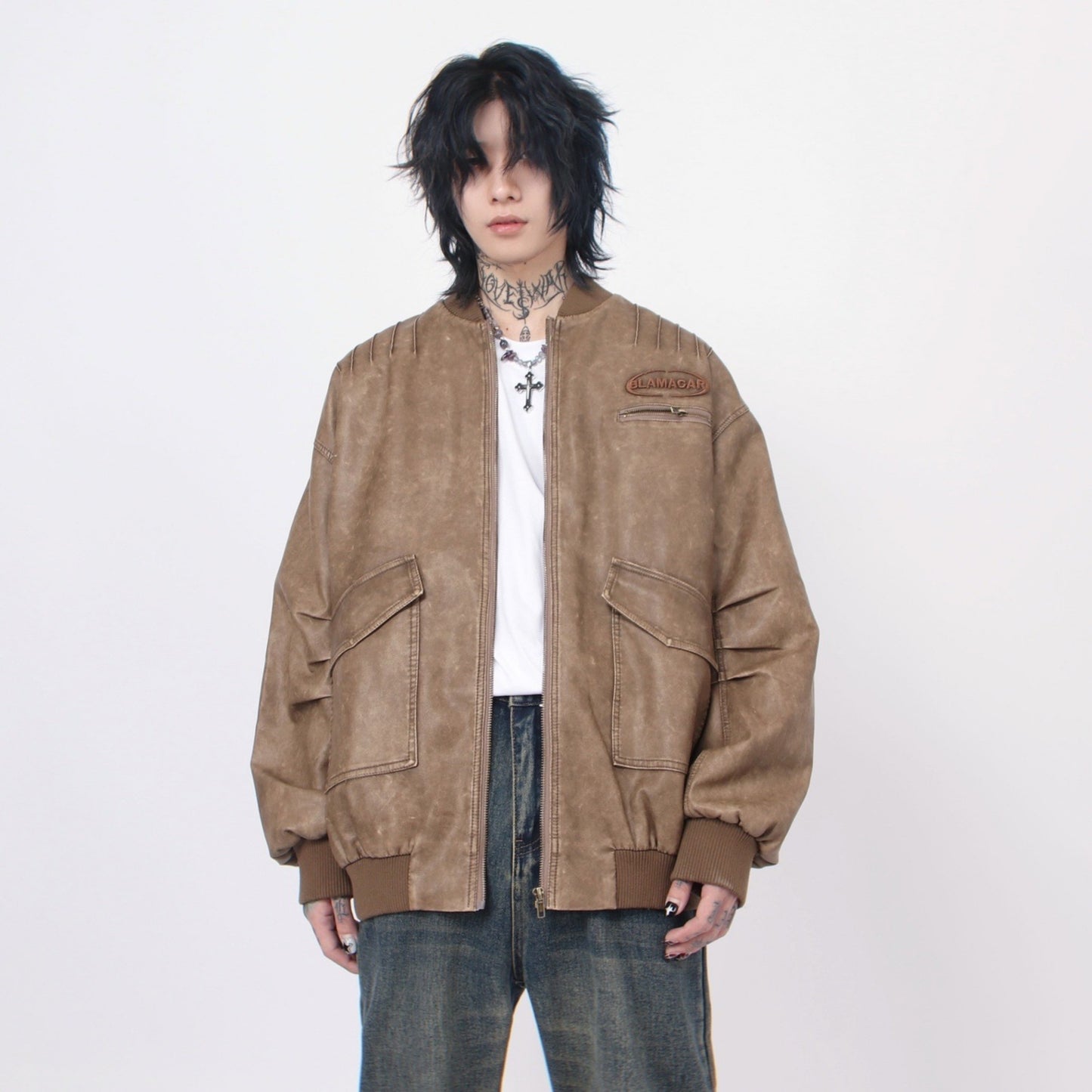 DENIM FADED BLOUSON MNW1282