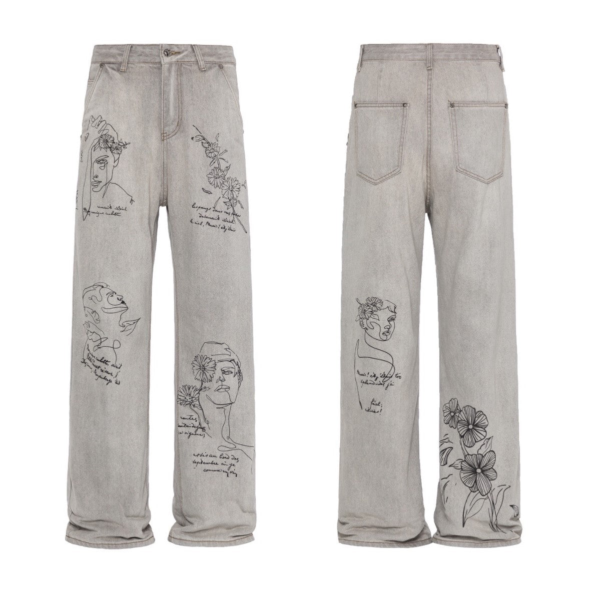 ART PAINT PANTS MNW1649