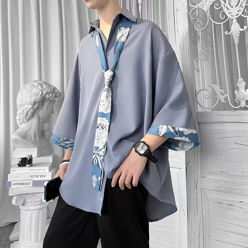 HIGH END DESIGN HALF SLEEVE SHIRT MNW2097