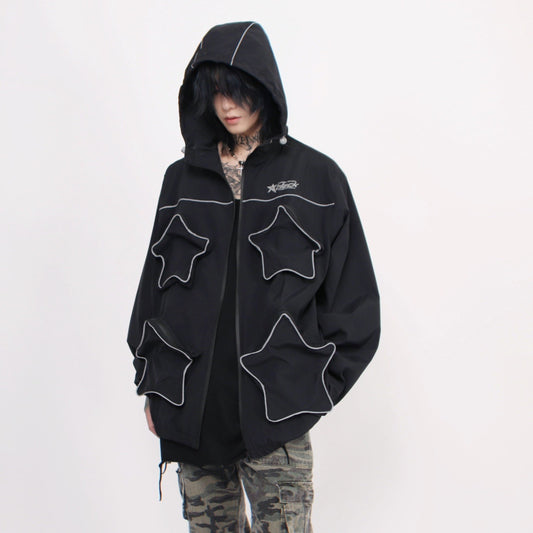 STAR PIPING HOODIE MNW1068