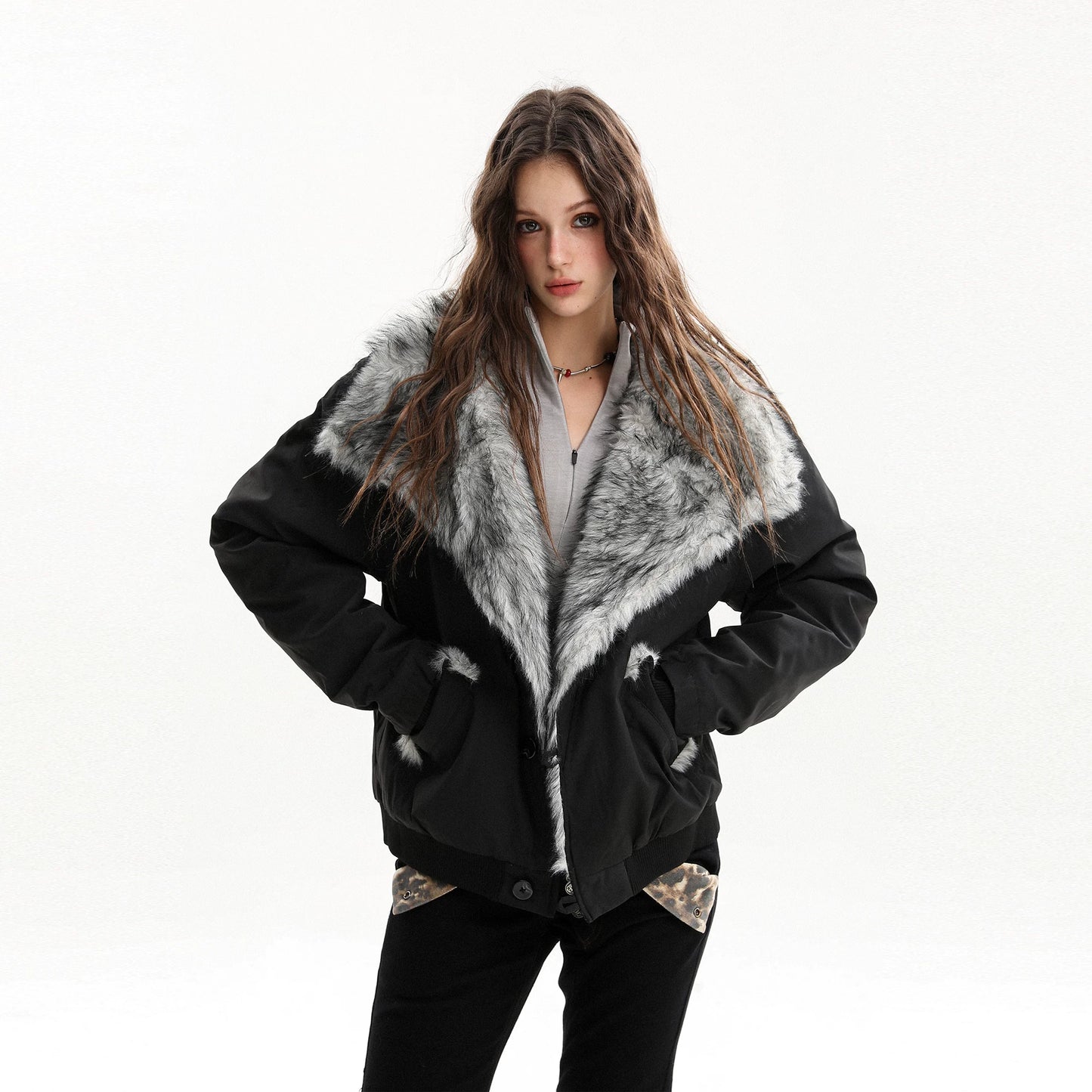 RANDOM WASH FLEECE JACKET OUTERWEAR MNW2094