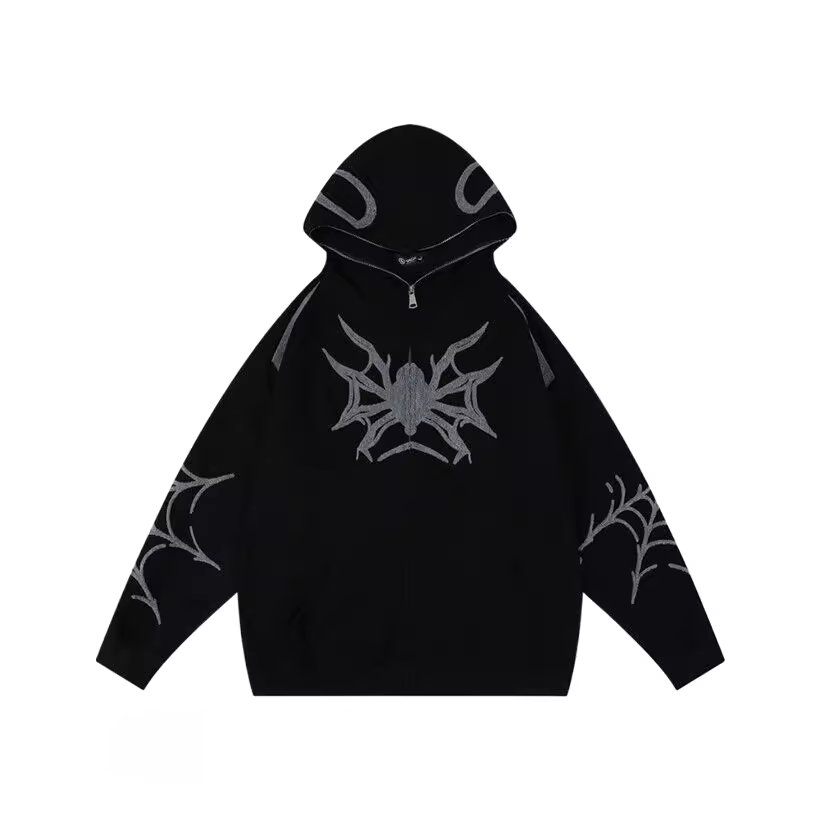 SPIDER FULL ZIP HOODIE MNW1262