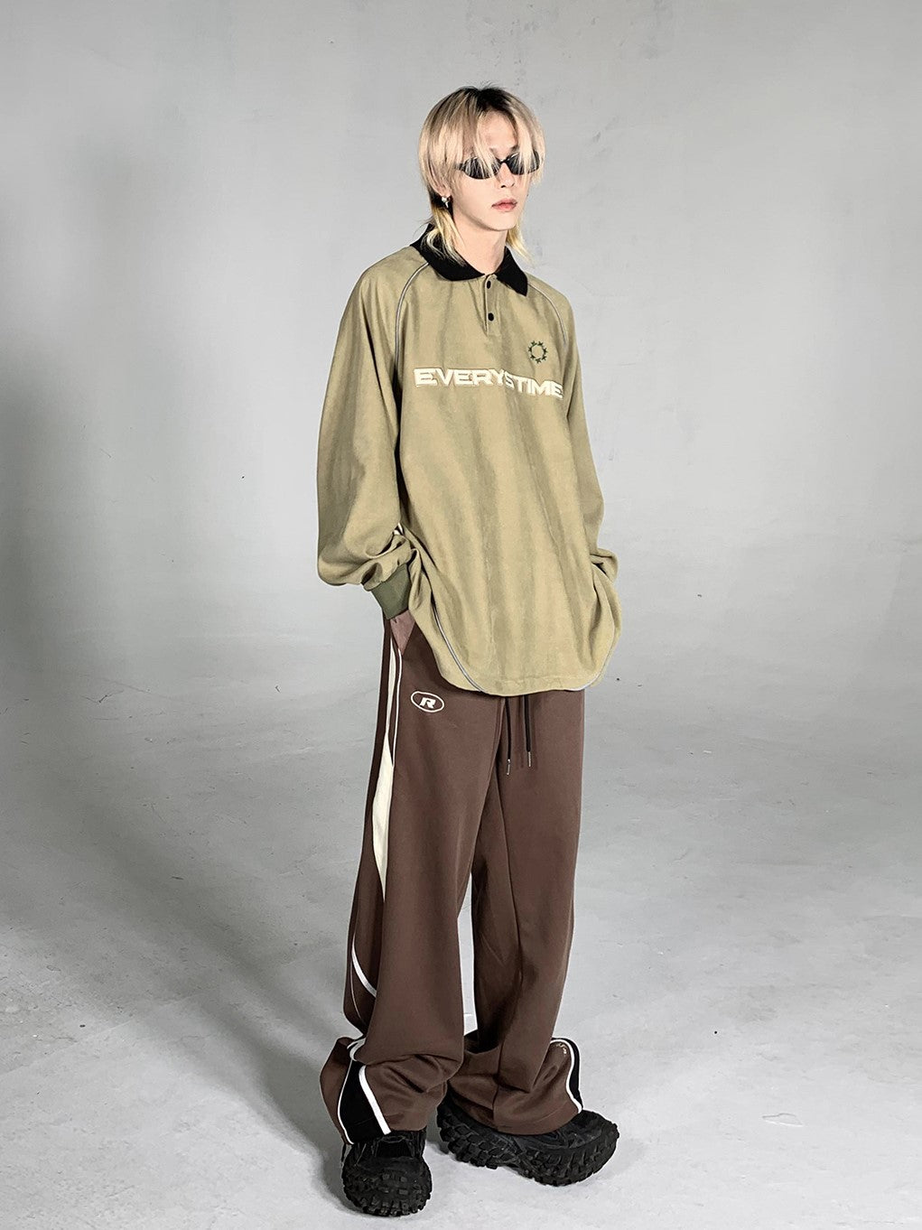 IRREGULAR LINE EASY PANTS MNW909