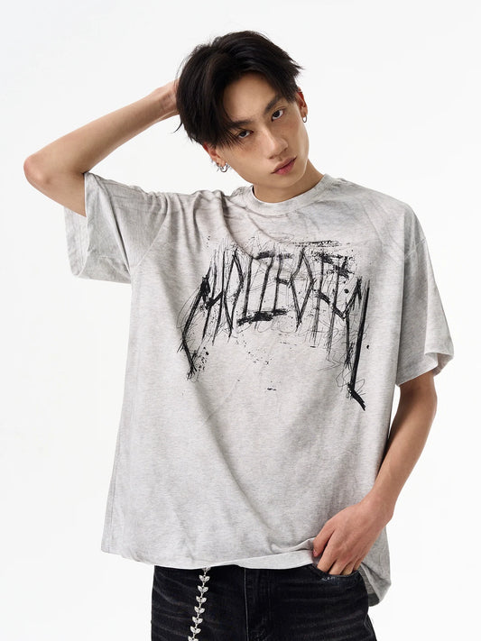 HANDSCRAWL LOGO TEE MNW2090