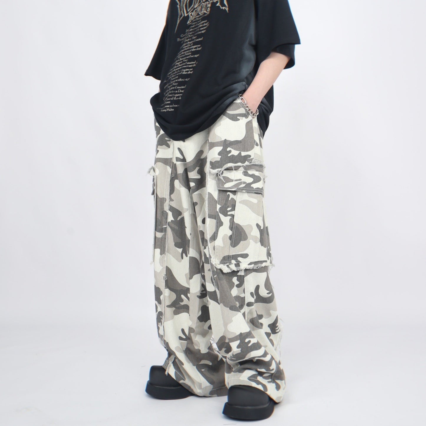 CAMOUFLAGE WORK PANTS MNW1769