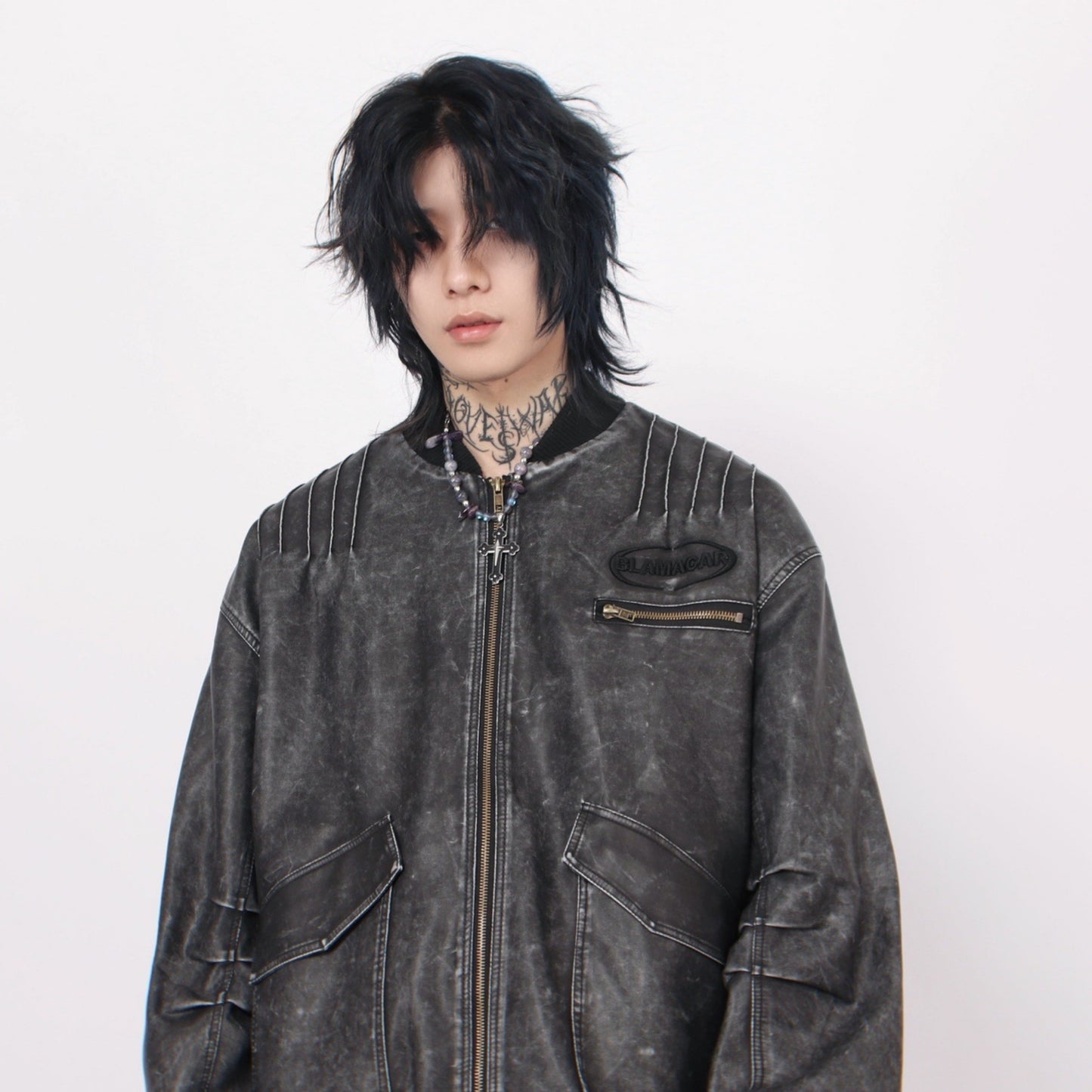 DENIM FADED BLOUSON MNW1282