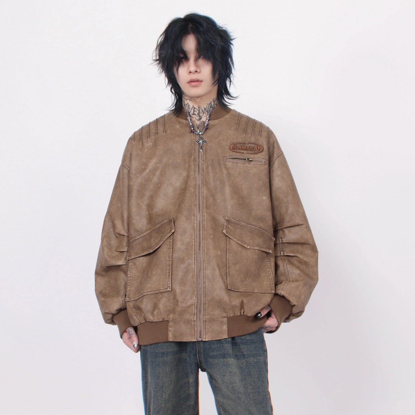 DENIM FADED BLOUSON MNW1282