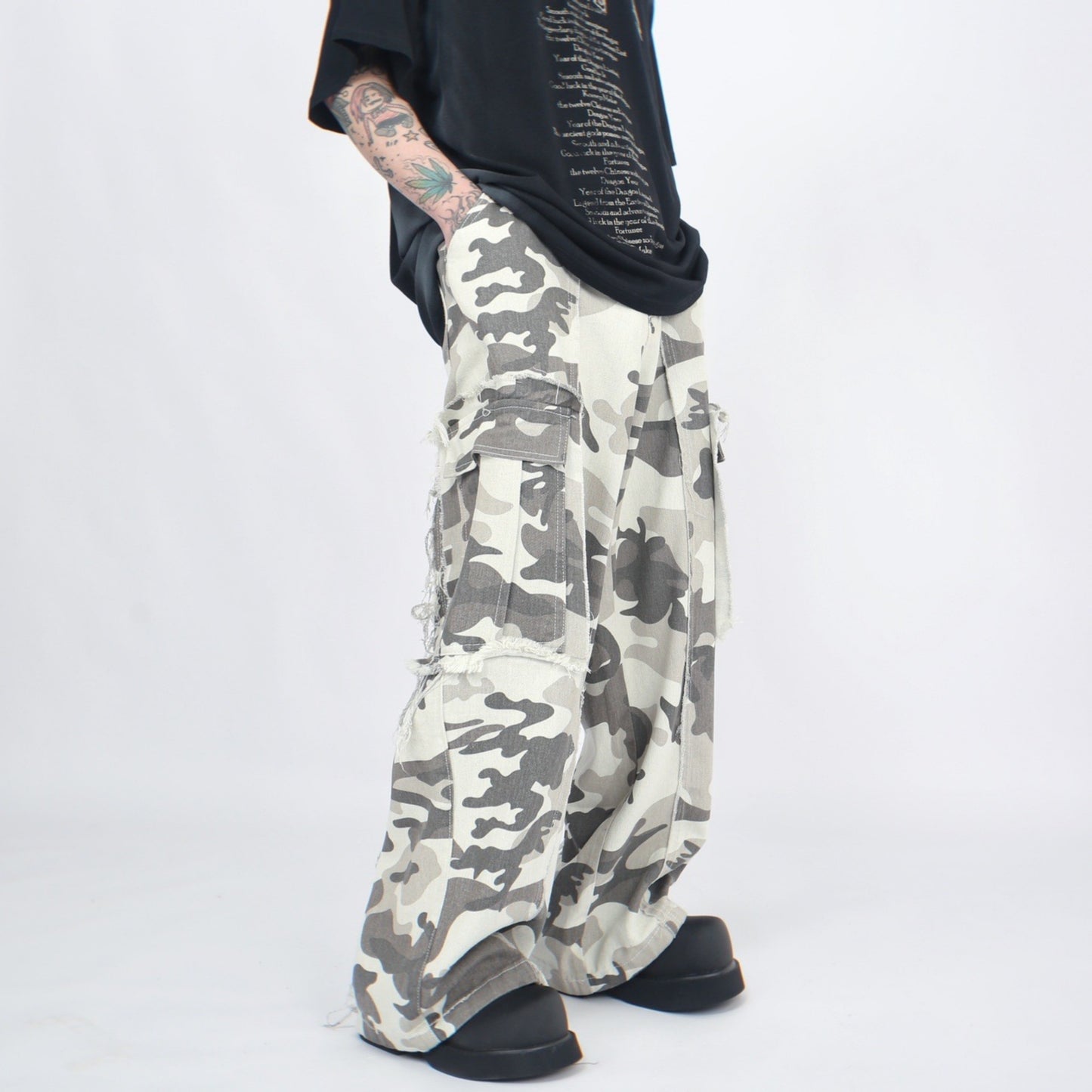 CAMOUFLAGE WORK PANTS MNW1769