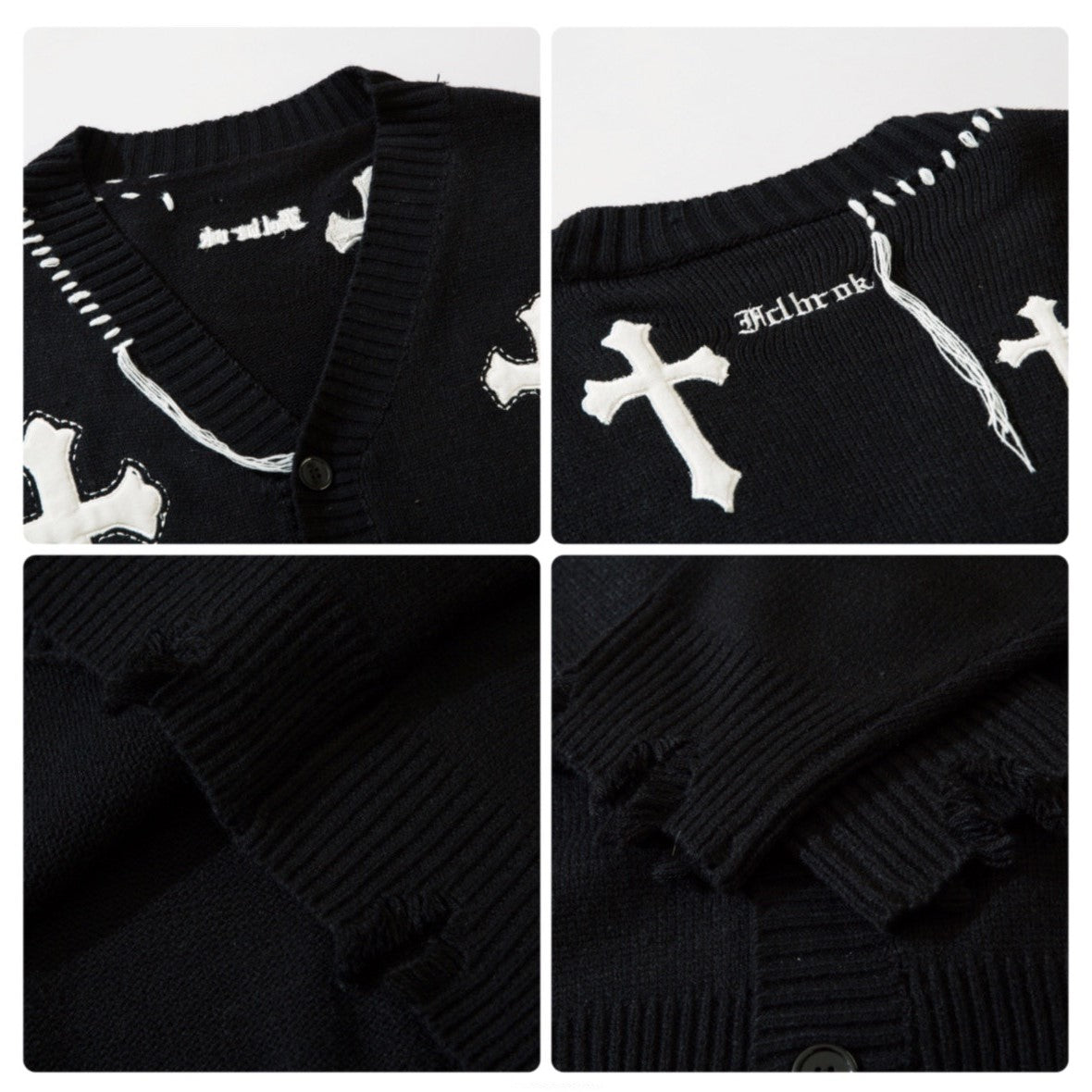 CROSS CARDIGAN MNW1277