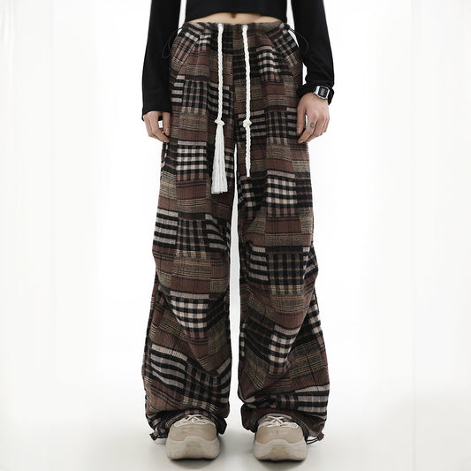 RETRO CHECK PANTS MNW1224