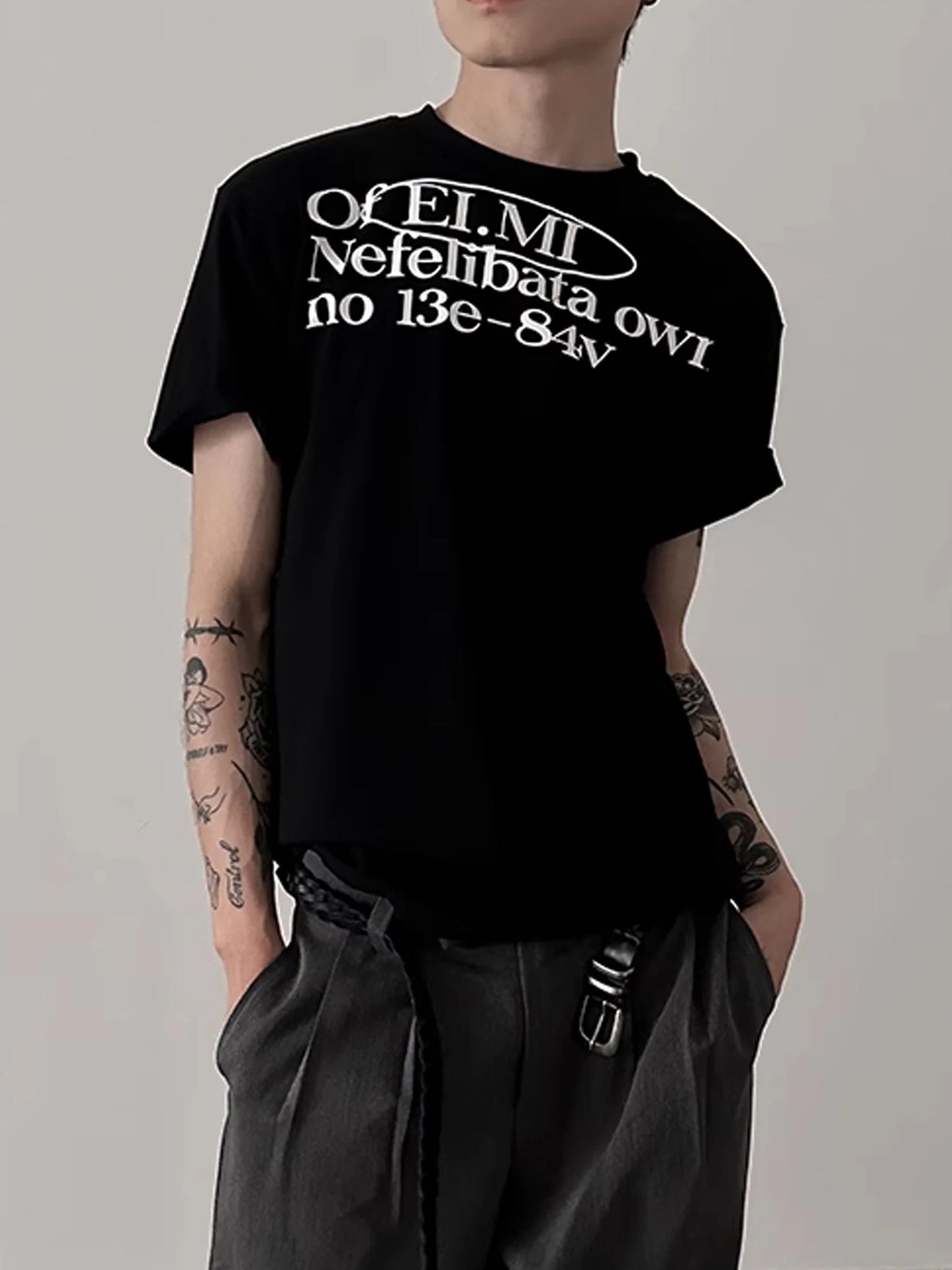 PAIN TYPEFACE TEE MNW2071