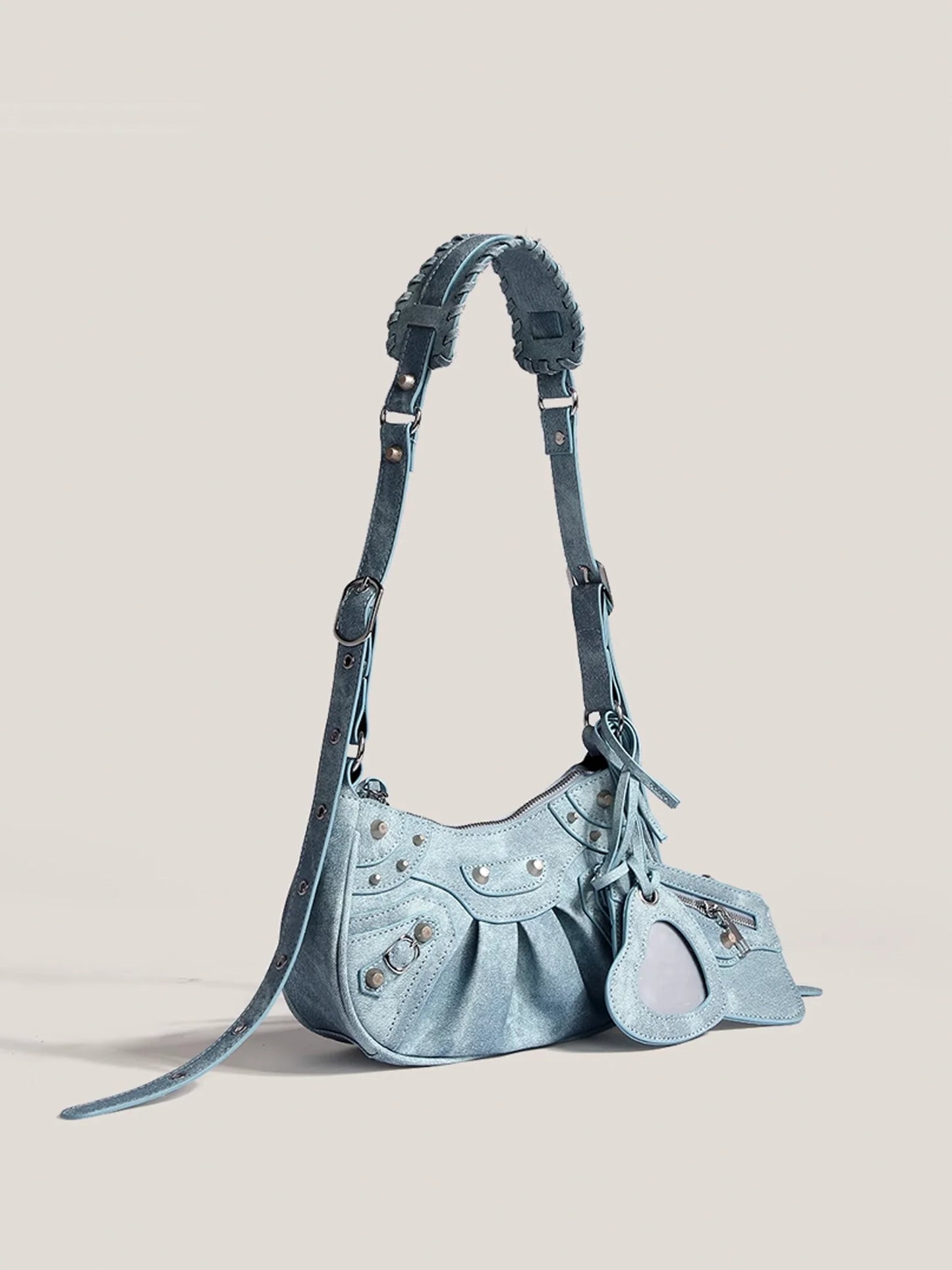 CROC EFFECT SHOULDER BAG MNW2092