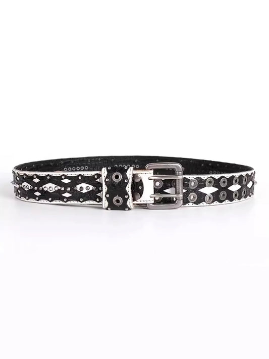 OBSIDIAN STITCH BELT MNW2075
