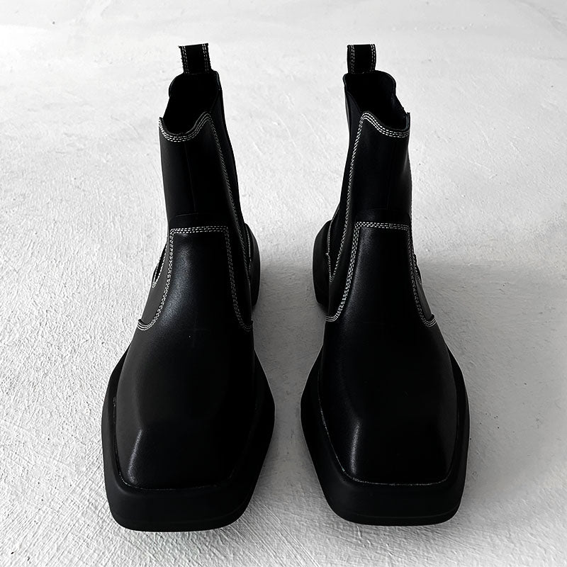 ANGULAR SOLE SIDE GORE BOOTS M091