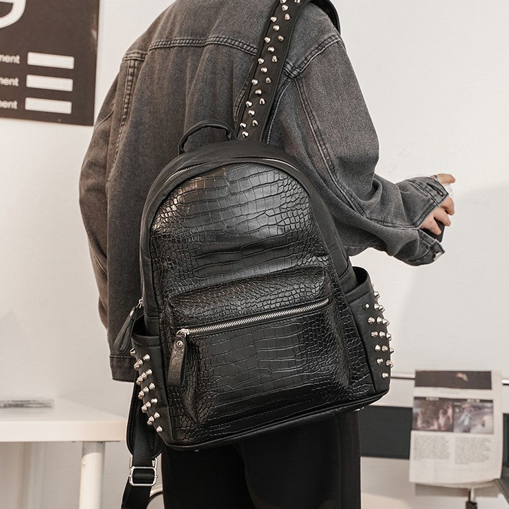 Studded bookbag shop