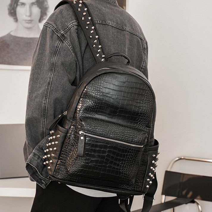 Studded rucksack shop