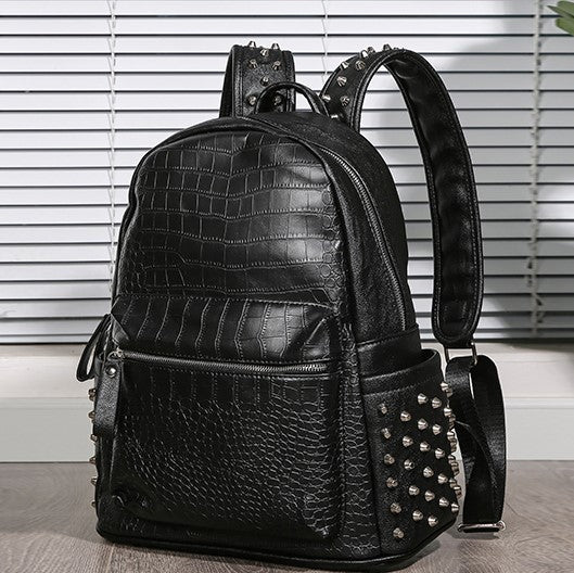 Studded hotsell backpack mens