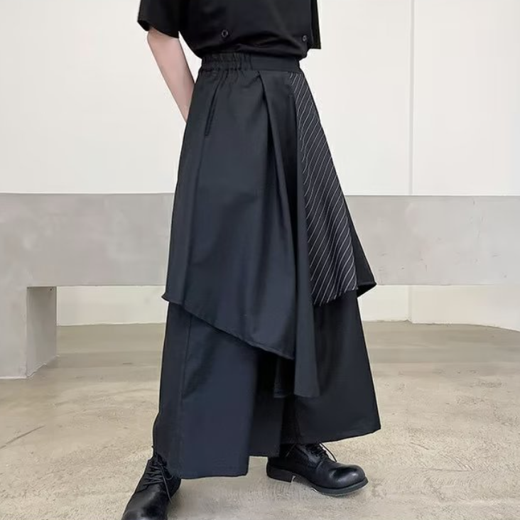 IRREGULAR HAKAMA PANTS MNW163