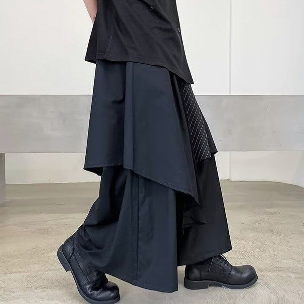 IRREGULAR HAKAMA PANTS MNW163