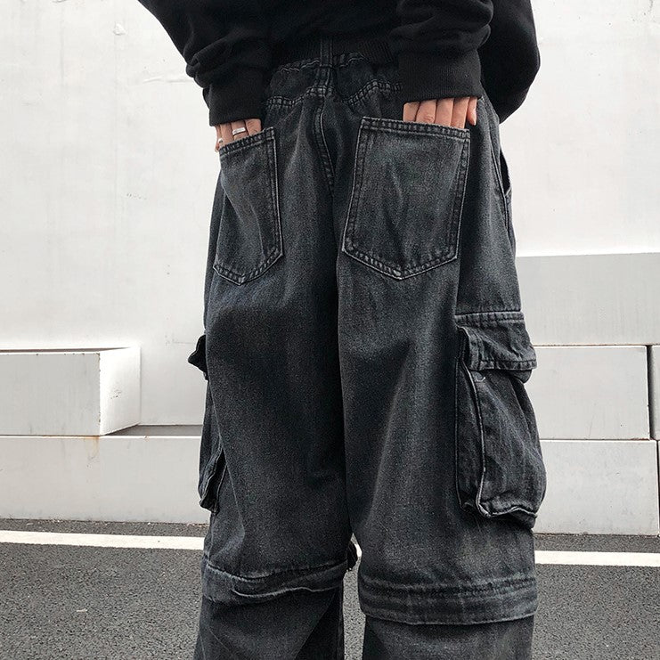 ZIP DENIM CARGO PANTS MNW321 – MONONOW